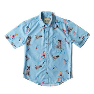 Wendy Peffercorn short sleeve button down shirt
